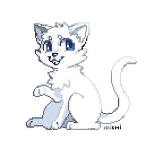 F2U Pixel Cat Base, de Dalolywolf