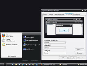 vista theme for xp by monkeYB07, visual art