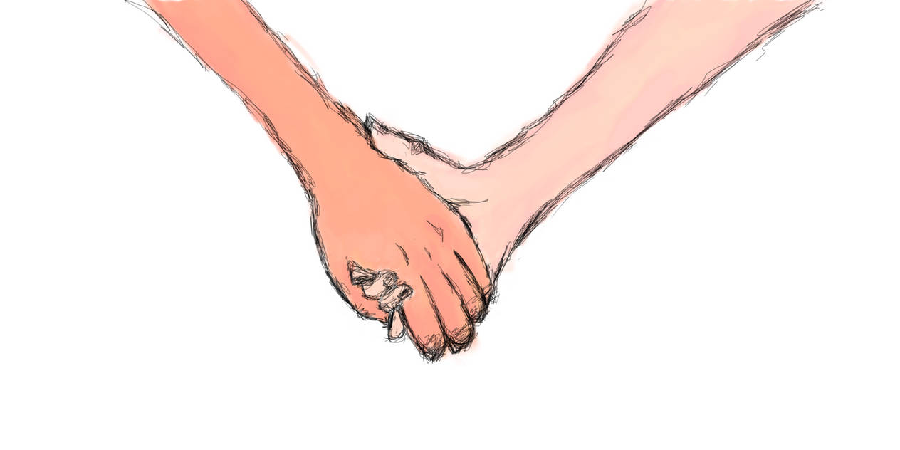 Holding Hands by karin-rogue on DeviantArt