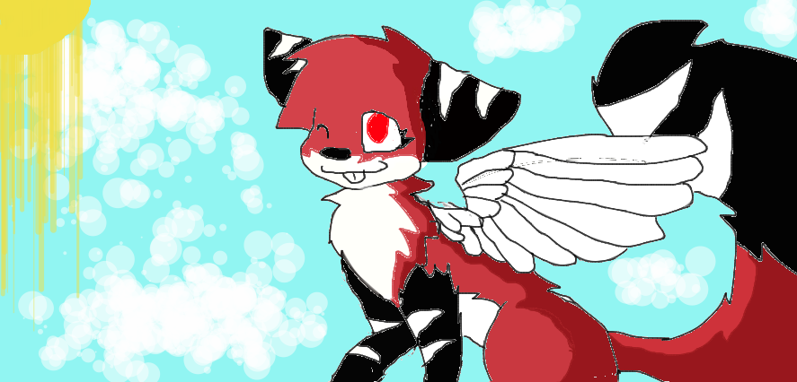 My First Ever dA Muro Drawing. by FalterFox on DeviantArt