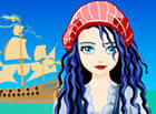 Pirate girl dress up game