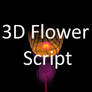 3D Flower Script