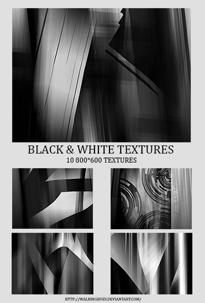 #2 Black And White Texture Pack. by Artinthevein on DeviantArt