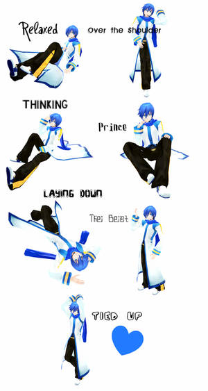 MMD Guy Pose Pack DL