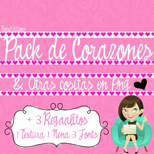 Pack de corazones y otras cositas