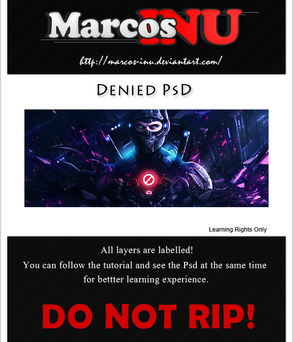 Denied Signature PSD