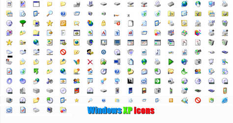 Windows XP icons