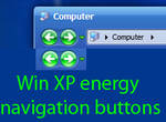 XP energy navigation buttons
