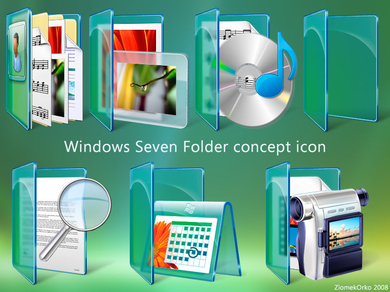 Win Sewen Folder concept icon by ziomekorko on DeviantArt