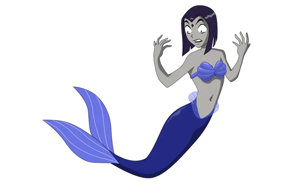 Raven Mermaid by Elijah1ofakind on DeviantArt