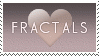 Fractals Love Stamp - Flat by ClaireJones