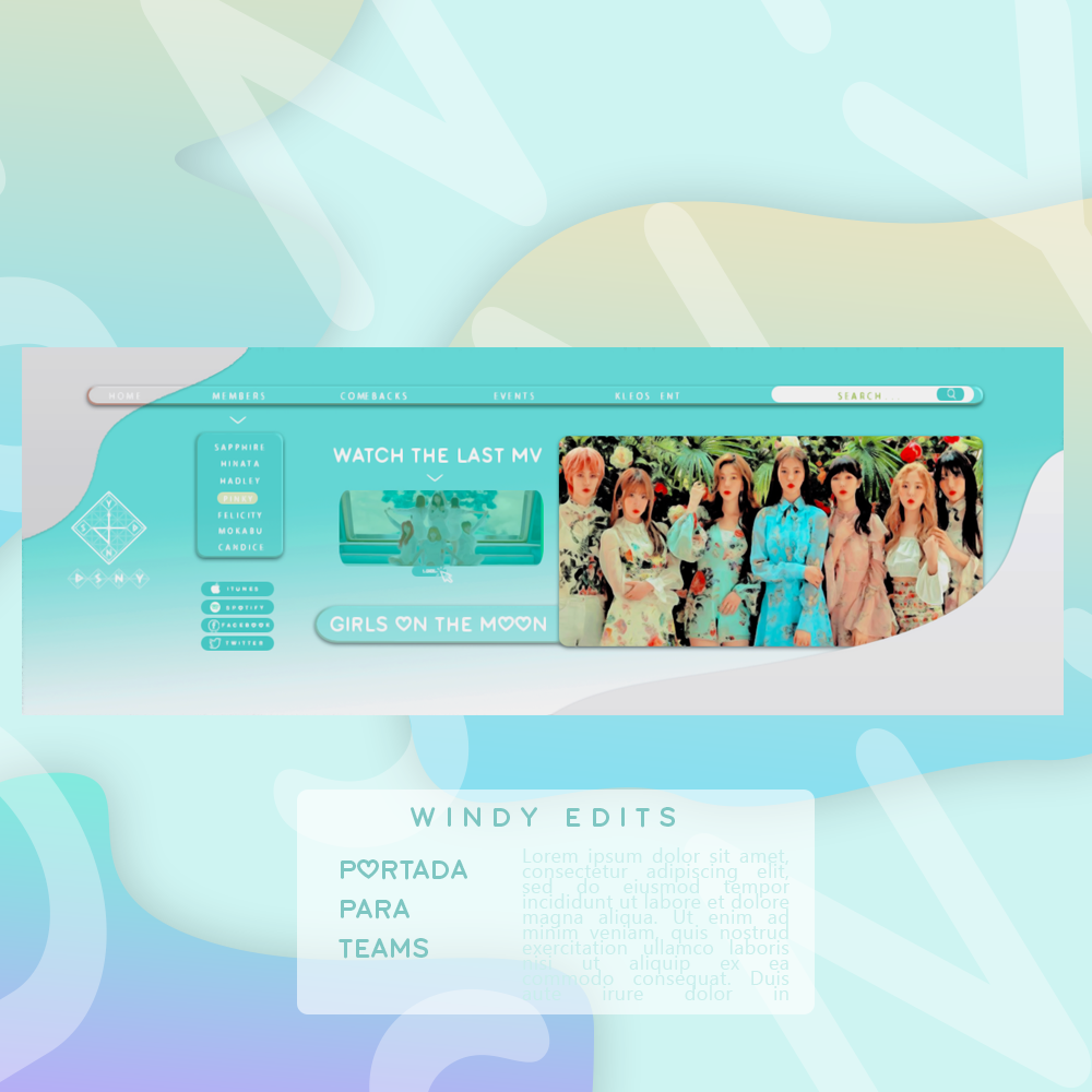 HEADER TEMPLATE 00 BYWINDY by pinkyfx on DeviantArt