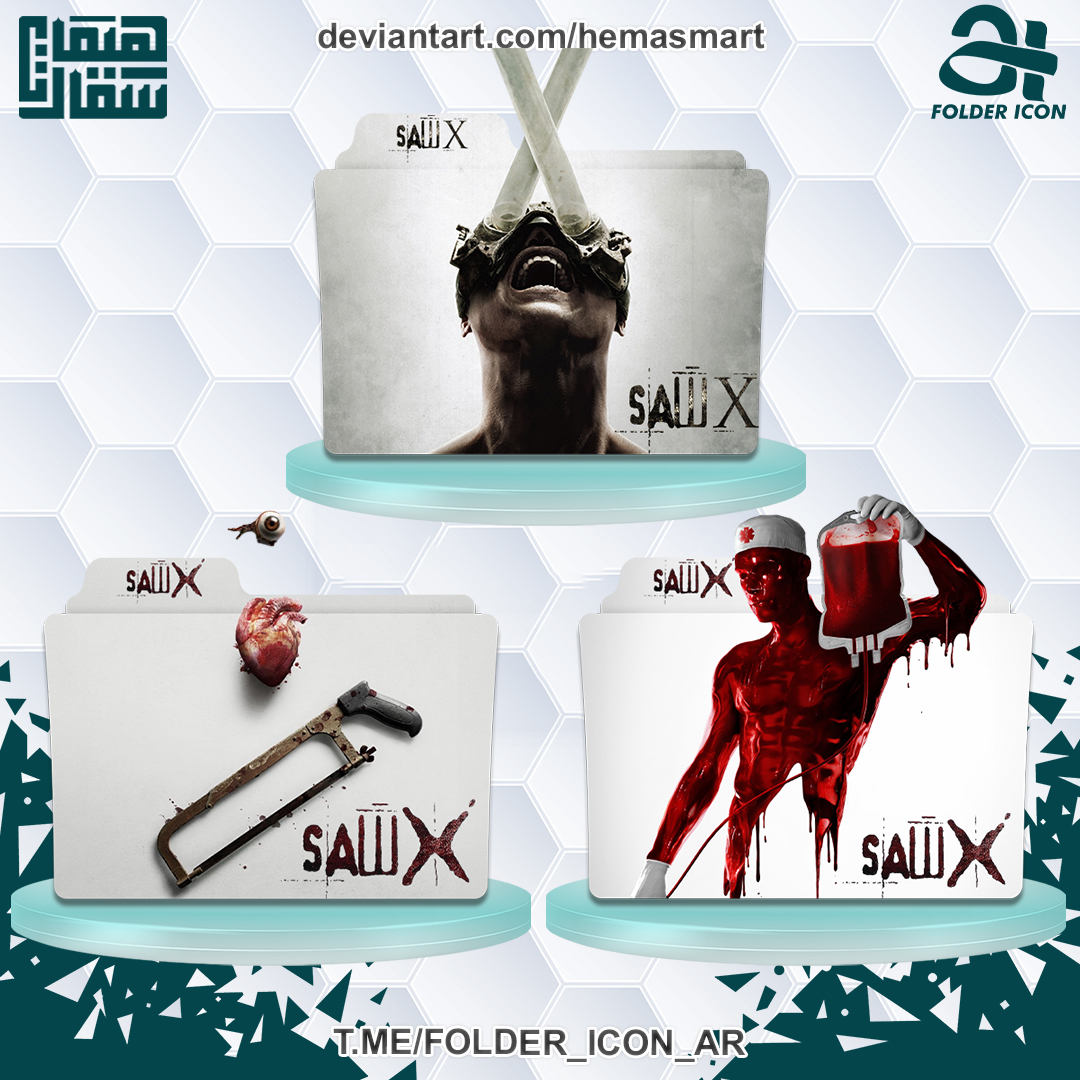 Saw X 2023 Folder Icon by hemasmart on DeviantArt