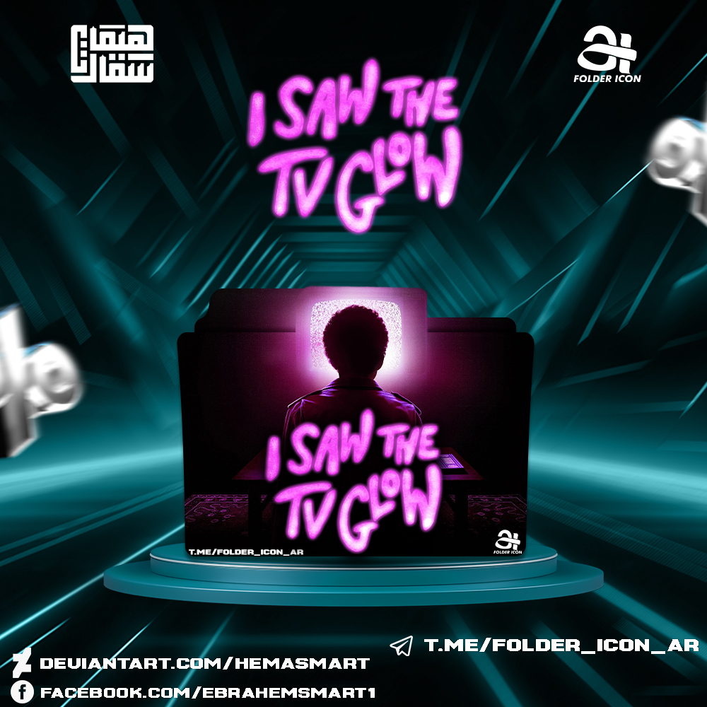 I Saw the TV Glow 2024 Folder Icon by hemasmart on DeviantArt