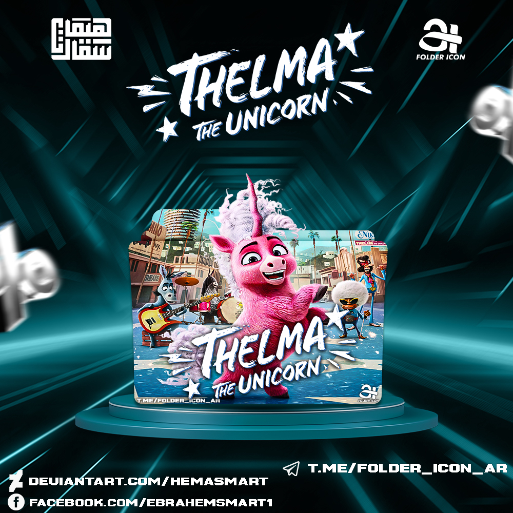 Thelma the Unicorn 2024 Folder Icon by hemasmart on DeviantArt
