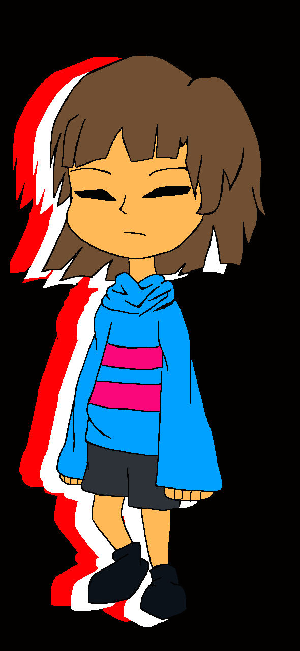 Frisk by GoldElemant on DeviantArt