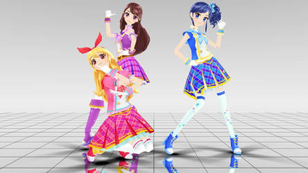 [MMD] Aikatsu Calendar Girl (DL)