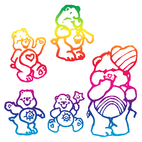 Care Bears Brushes