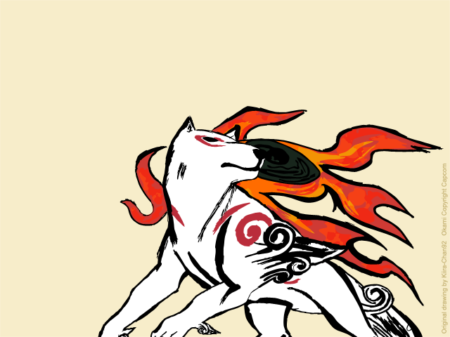 Okami Amaterasu Wallpaper Pack