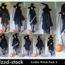 Gothic Witch Pack 4