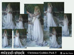 Christmas Goddess pack 3 by mizzd-stock