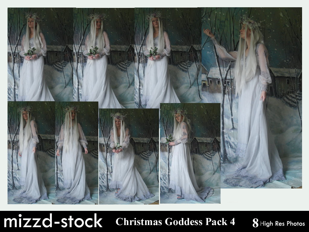 Christmas Goddess pack 4