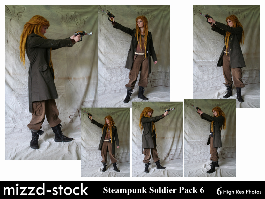 Steampunk Soldier Pack 6