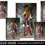 Steampunk Circus Doll Pack 3