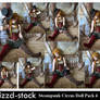 Steampunk Circus Doll Pack 4