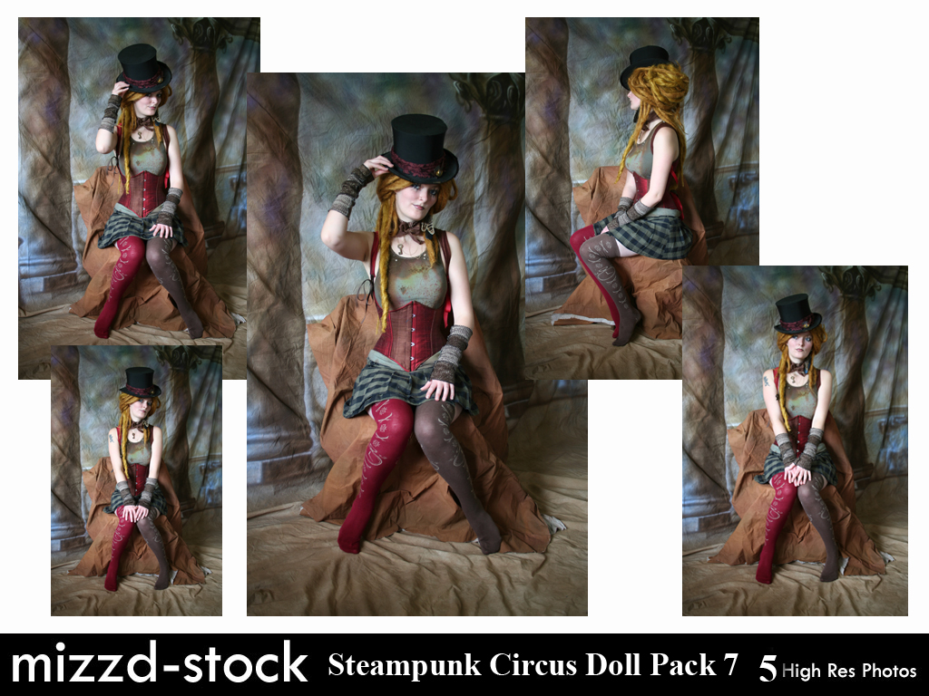 Steampunk Circus Doll Pack 7