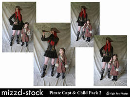 Pirate Captain and Child Pack2