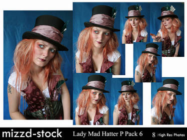 Lady Mad Hatter Portrait Pack6