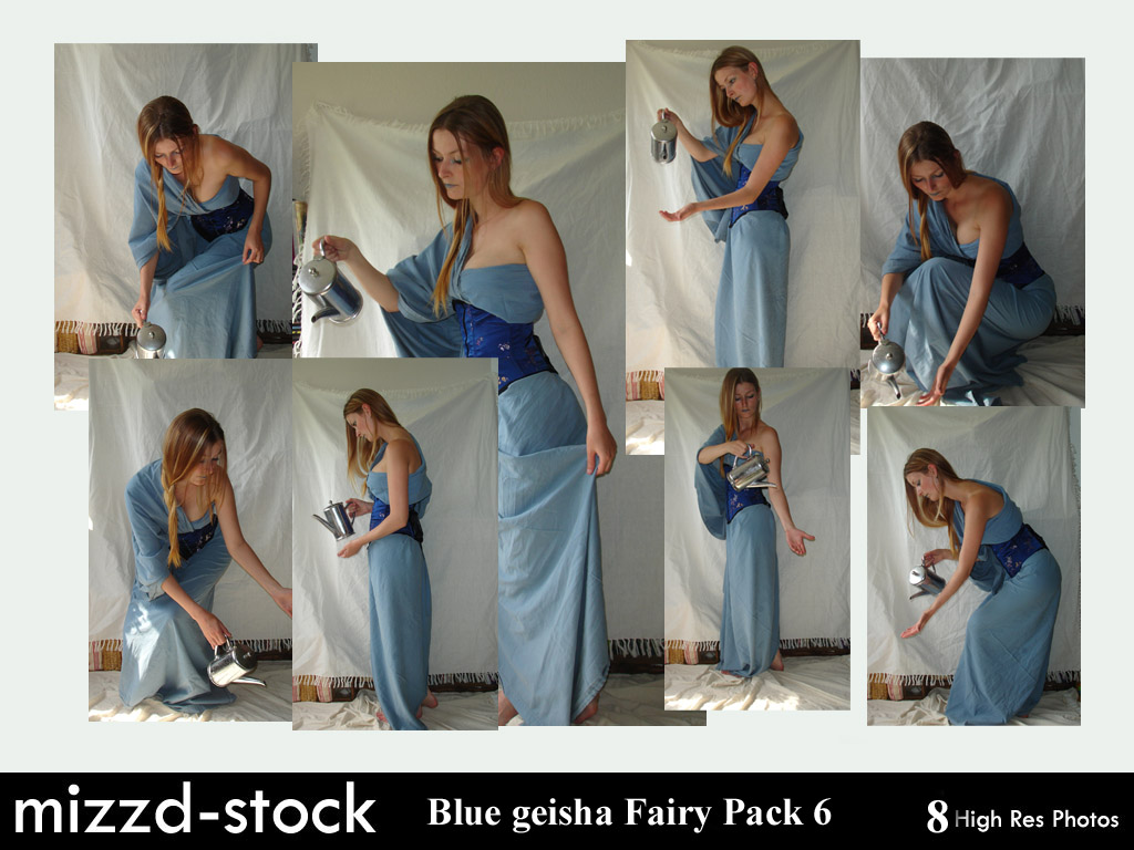 Blue Geisha Fairy Pack 6