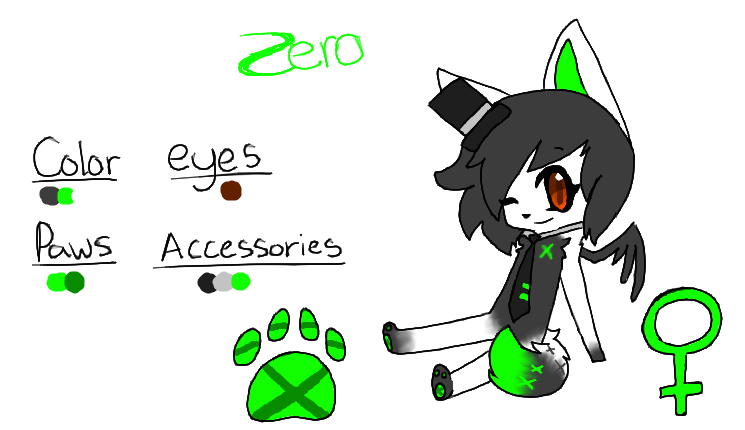 Zero ref by Kristanlaila on DeviantArt
