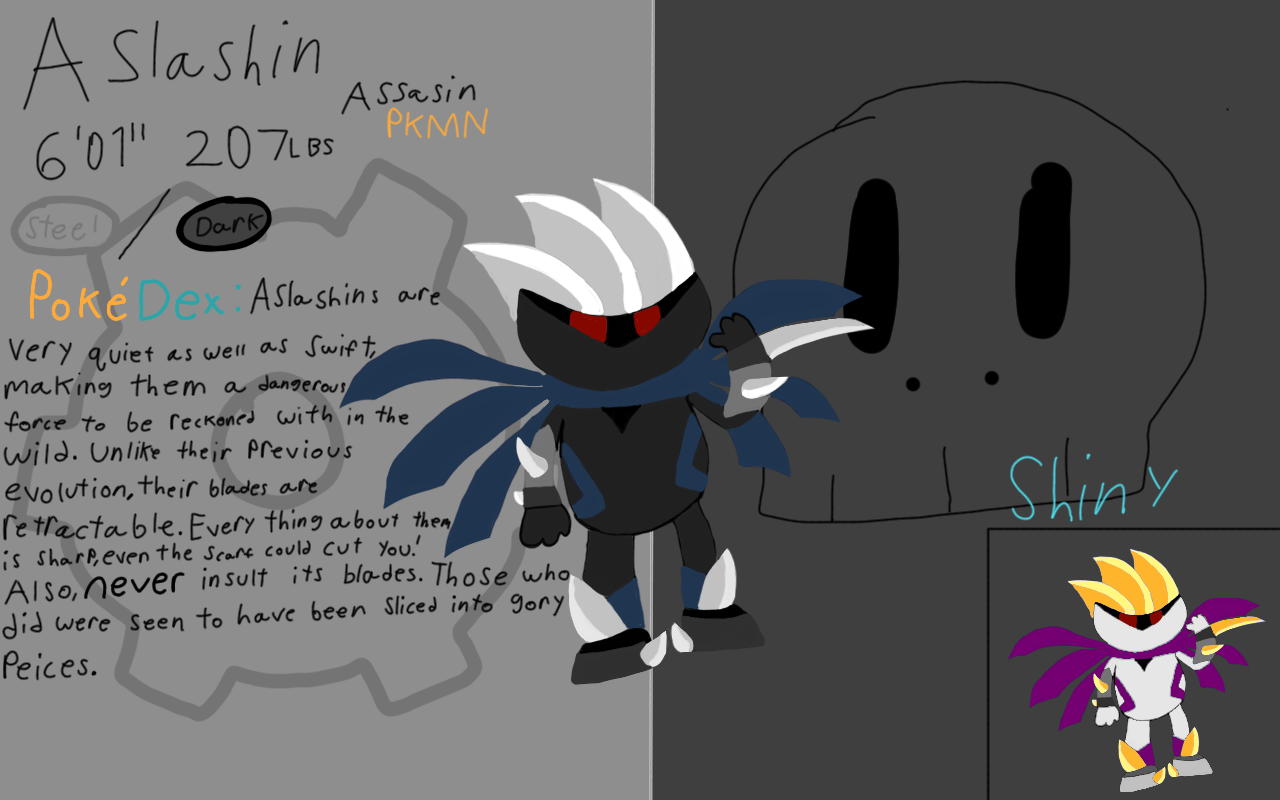 Fakemon: Aslashin