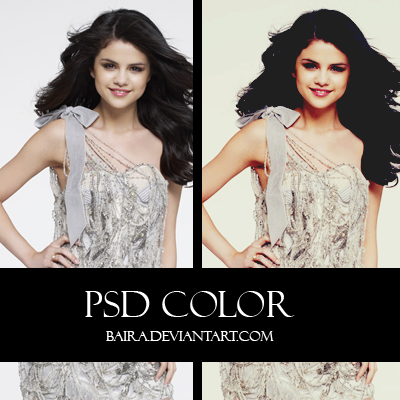 Selena PSD color