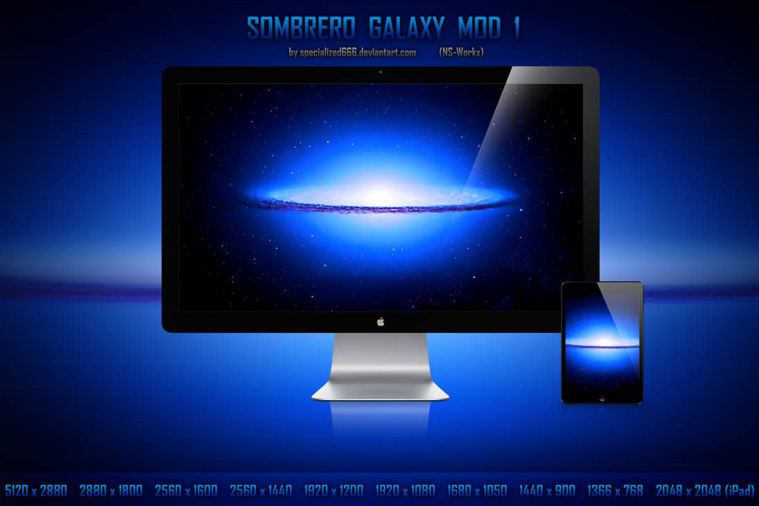 Sombrero Galaxy Mod 1 by specialized666 on DeviantArt