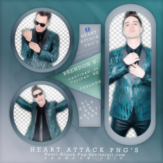 BRENDON URIE - PACK PNG #1