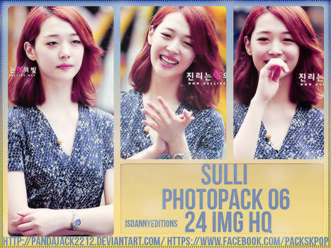 SULLI (F(X)) PHOTOPACK #6