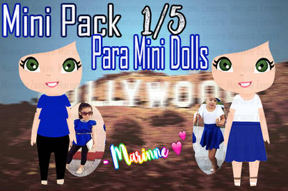 Mini Pack Para Mini Dolls