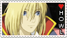 I Love Howl Stamp