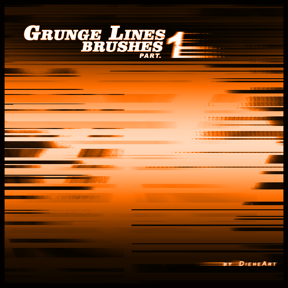 Grunge Lines Brushes Part.1