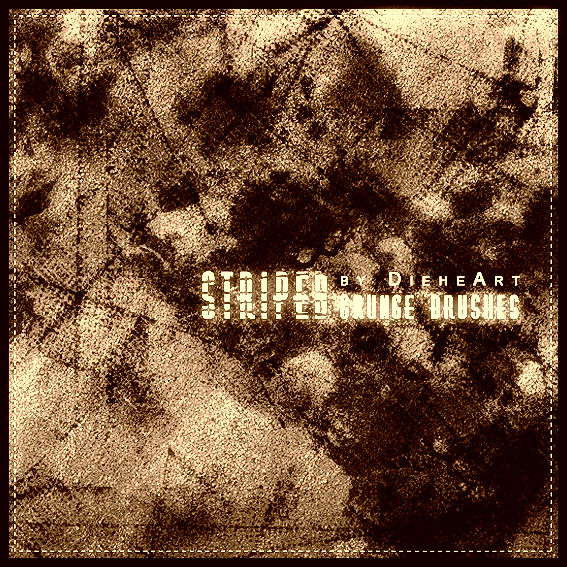 Striped Grunge Brushes by DieheArt on DeviantArt