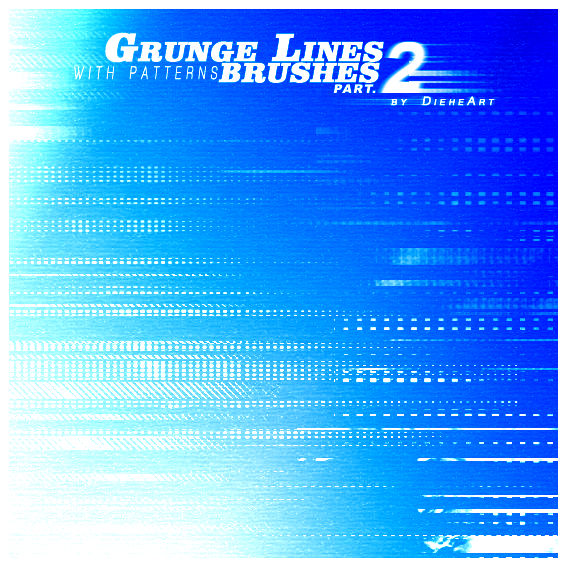 Grunge Lines Brushes Part.2 by DieheArt on DeviantArt