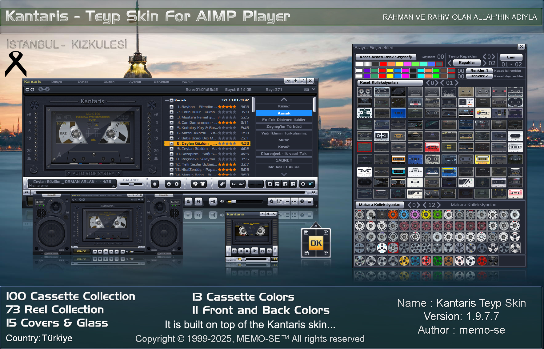 Kantaris-Teyp for Aimp Player