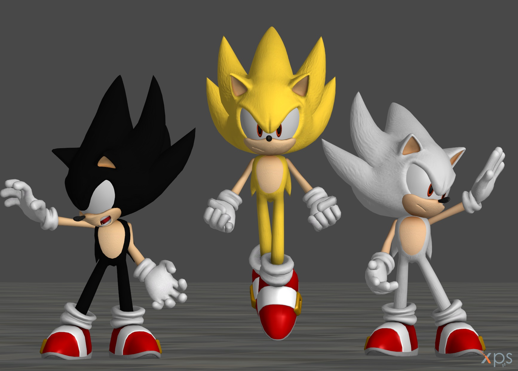 Modern Hyper Sonic (XNALara Model) by BrutalSurge402X on DeviantArt