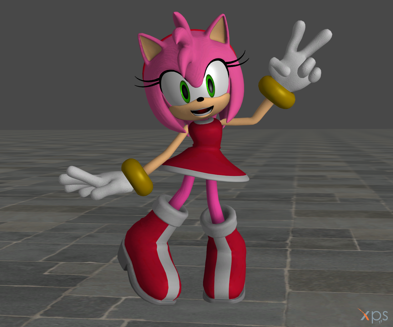 Amy Rose PNG Free Download