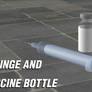 Syringe and Vaccine Bottle (For XPS Posing Studio)