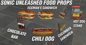 Sonic Unleashed Food Props (for XPS)