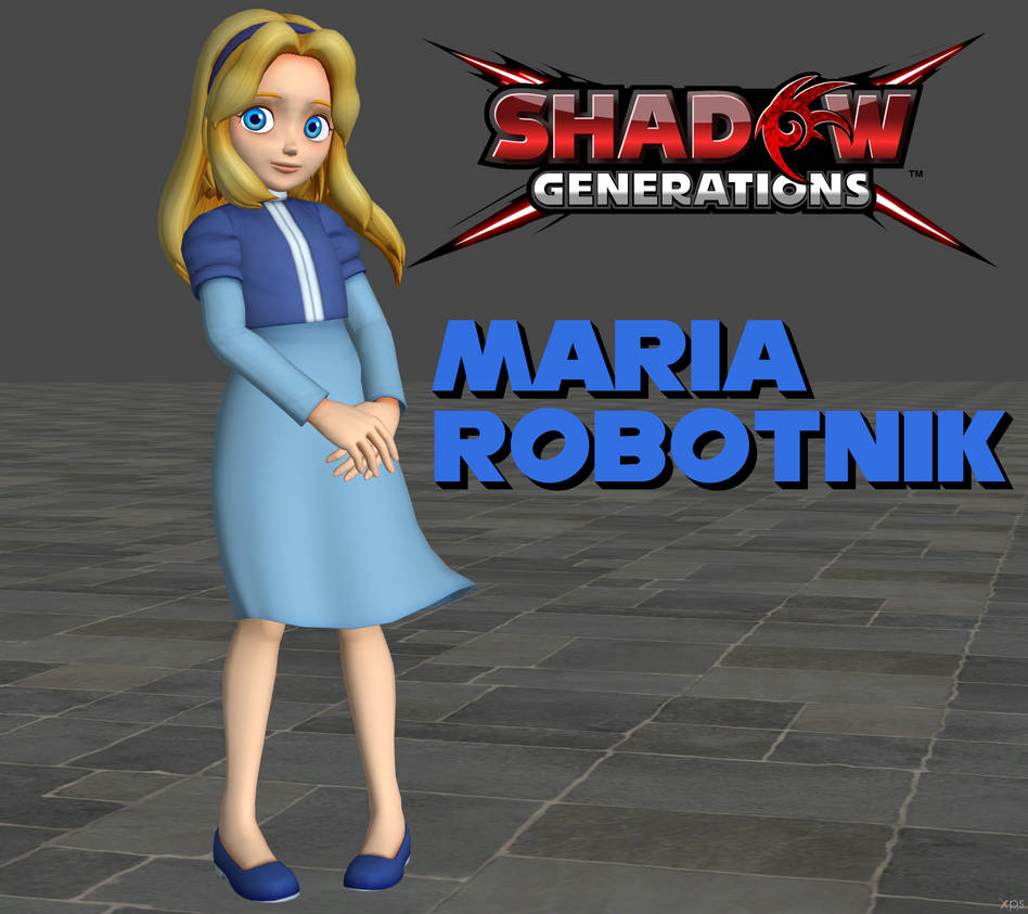 Maria Robotnik: Shadow Generations (XPS) by SpinosKingdom875 on DeviantArt